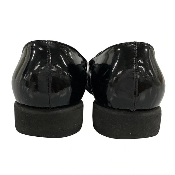 BOTTEGA VENETA - Black Patent Leather Women's Shoes 132-081325 - Picture 3 of 6